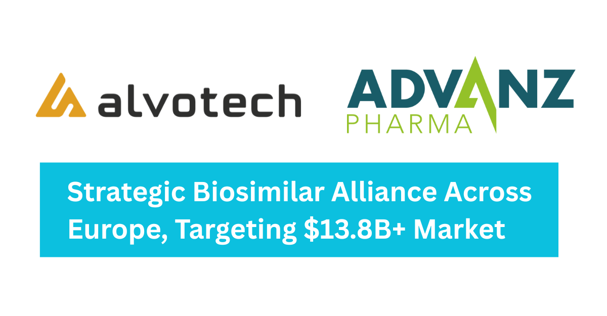 Alvotech and Advanz Pharma Expand Strategic Biosimilar Alliance Across Europe